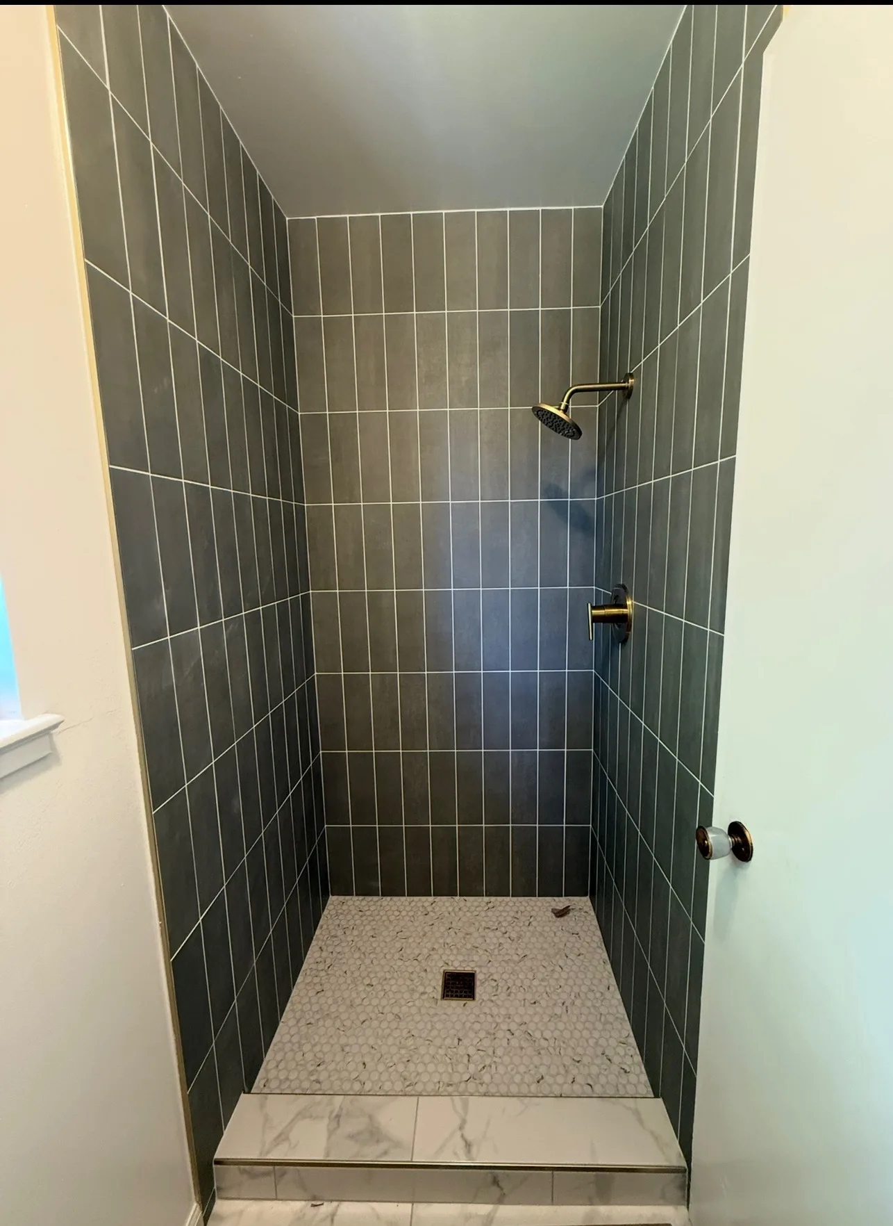 Bathroom Finish Detail by McDaid Construction