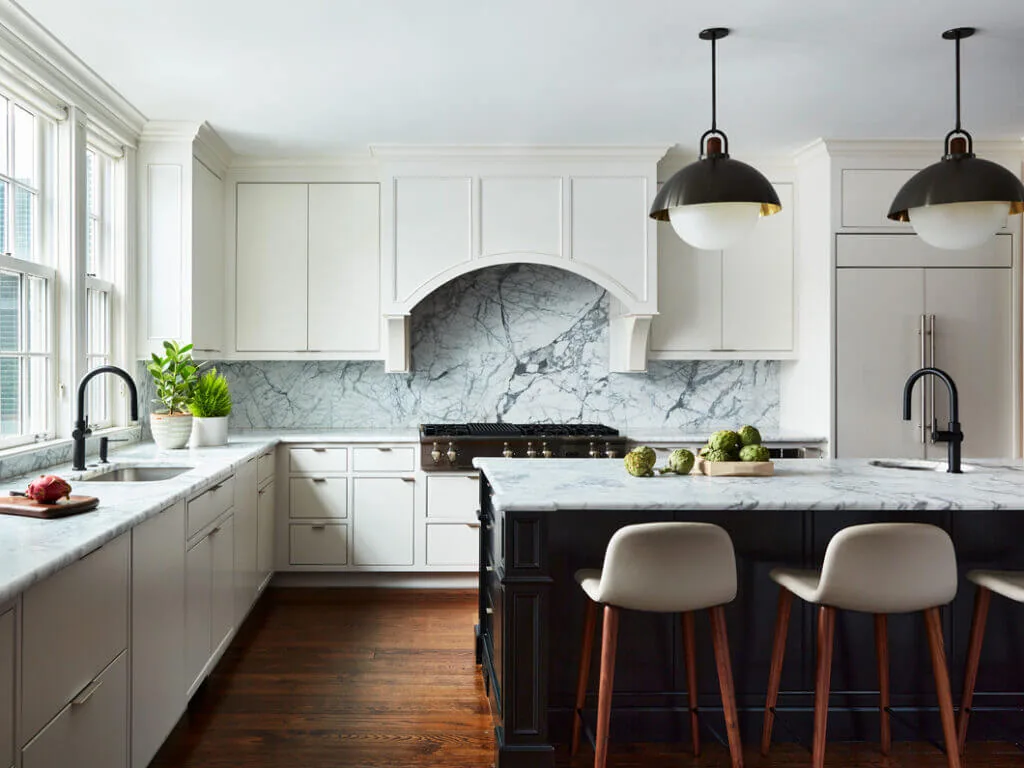 Finished kitchen remodeling project